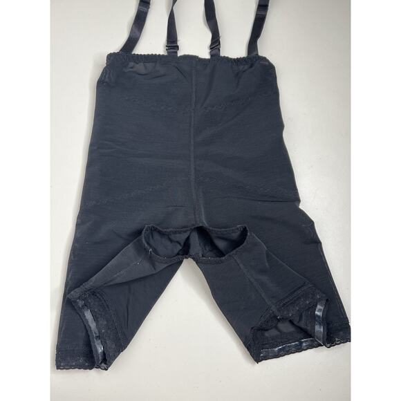 Design Veronique 1650 Abdominal Compression Girdle Open Crotch Black Size Large - Picture 4 of 8